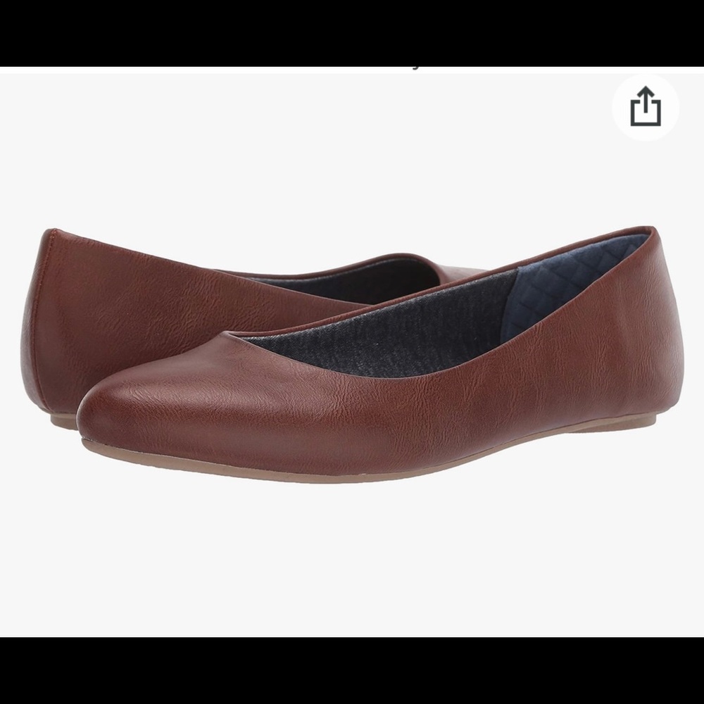 Dr. Scholl's Women's Brown Ballet Flat